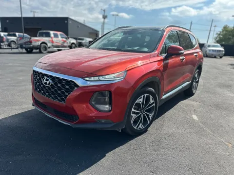 Red 2020 HYUNDAI SANTA FE SEL for sale in Lubbock, TX