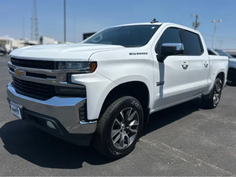 White 2020 CHEVROLET SILVERADO 1500 LT for sale in Lubbock, TX