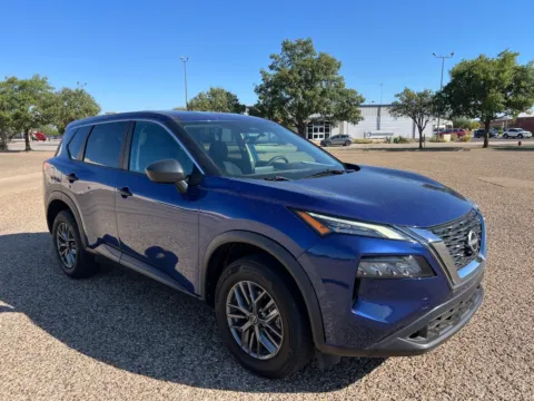 Blue 2023 NISSAN ROGUE S for sale in Lubbock, TX