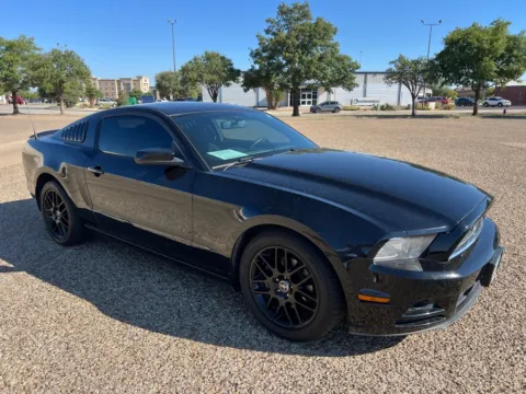 Black 2014 FORD MUSTANG for sale in Lubbock, TX