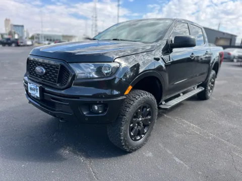 Black 2019 FORD RANGER XLT for sale in Lubbock, TX
