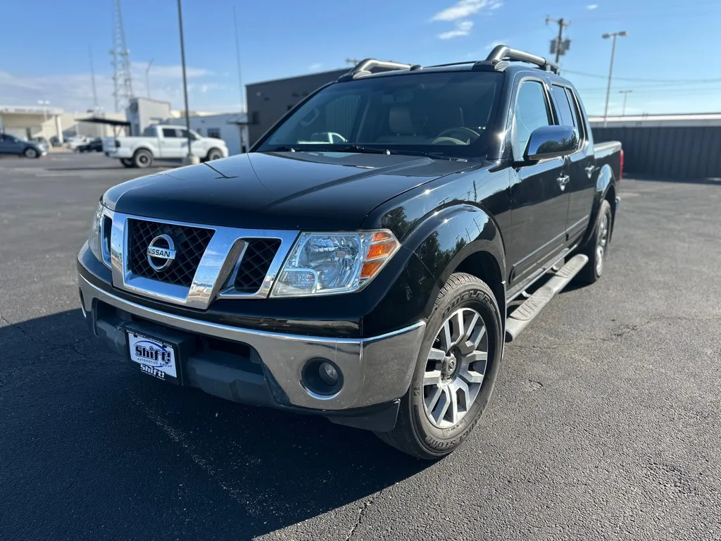 Black 2012 NISSAN FRONTIER SL for sale in Lubbock, TX
