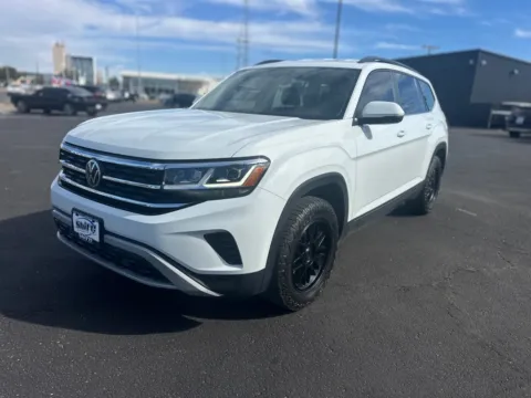 White 2023 VOLKSWAGEN ATLAS SE for sale in Lubbock, TX