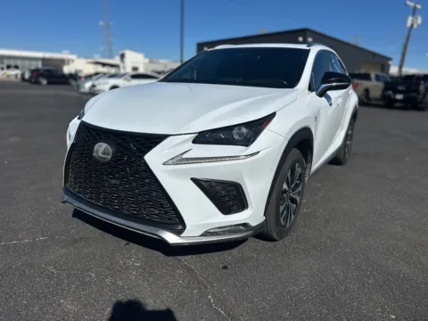White 2018 LEXUS NX 300 F SPORT for sale in Lubbock, TX