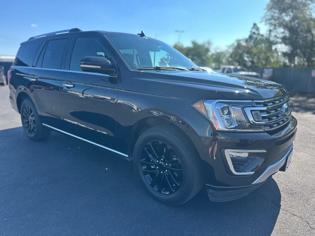 Black 2019 FORD EXPEDITION LIMITED for sale in Lubbock, TX