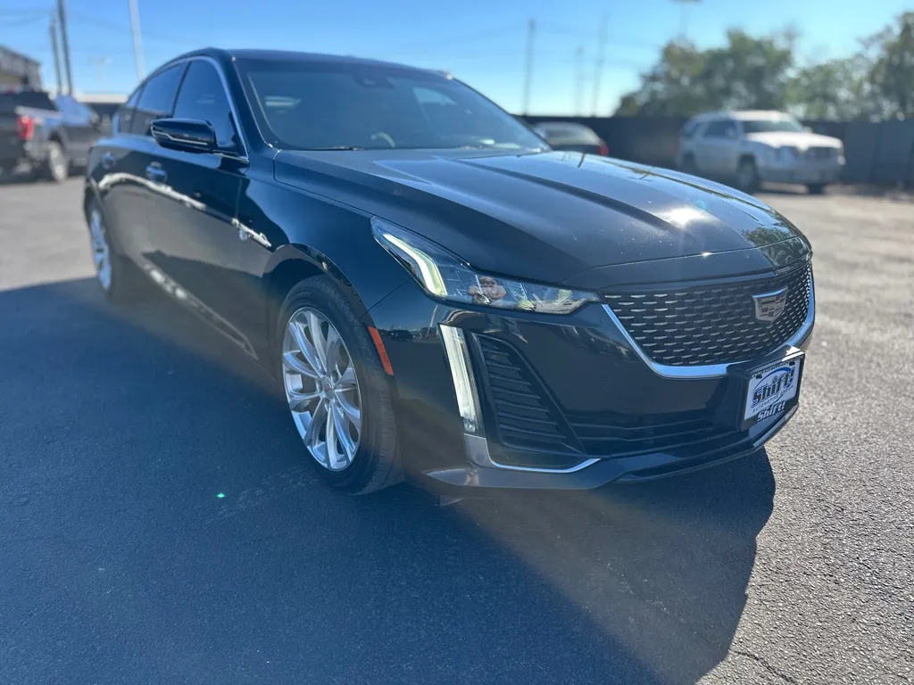 Black 2021 CADILLAC CT5 PREMIUM LUXURY for sale in Lubbock, TX