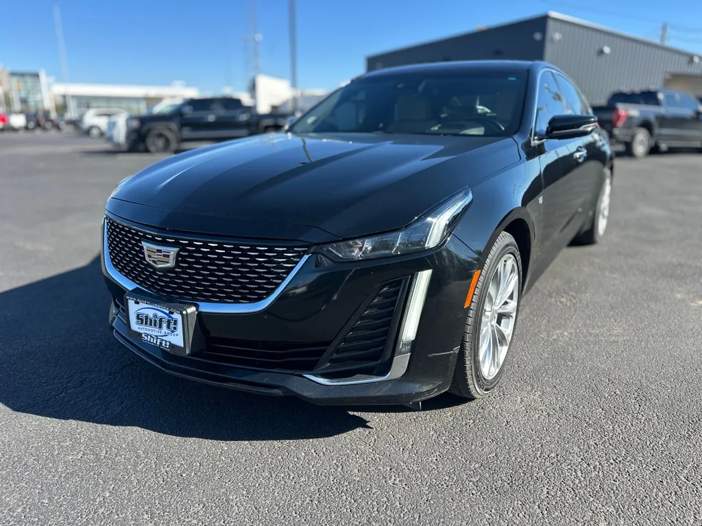 Black 2021 CADILLAC CT5 PREMIUM LUXURY for sale in Lubbock, TX