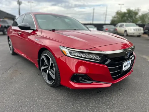 Another view of 2022 HONDA ACCORD HYBRID SPORT for sale in Lubbock, TX at Shift Automotive Group