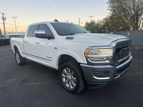 White 2019 RAM 2500 LIMITED for sale in Lubbock, TX