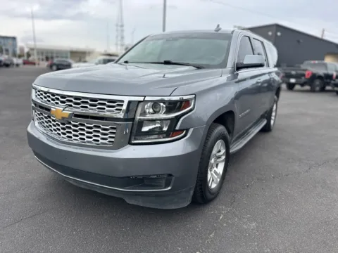 Gray 2020 CHEVROLET SUBURBAN 1500 LT for sale in Lubbock, TX