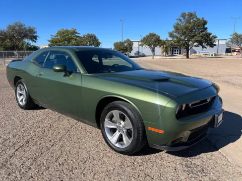 Green 2021 DODGE CHALLENGER SXT for sale in Lubbock, TX