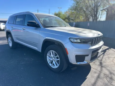 Silver 2022 JEEP GRAND CHEROKEE L LAREDO for sale in Lubbock, TX