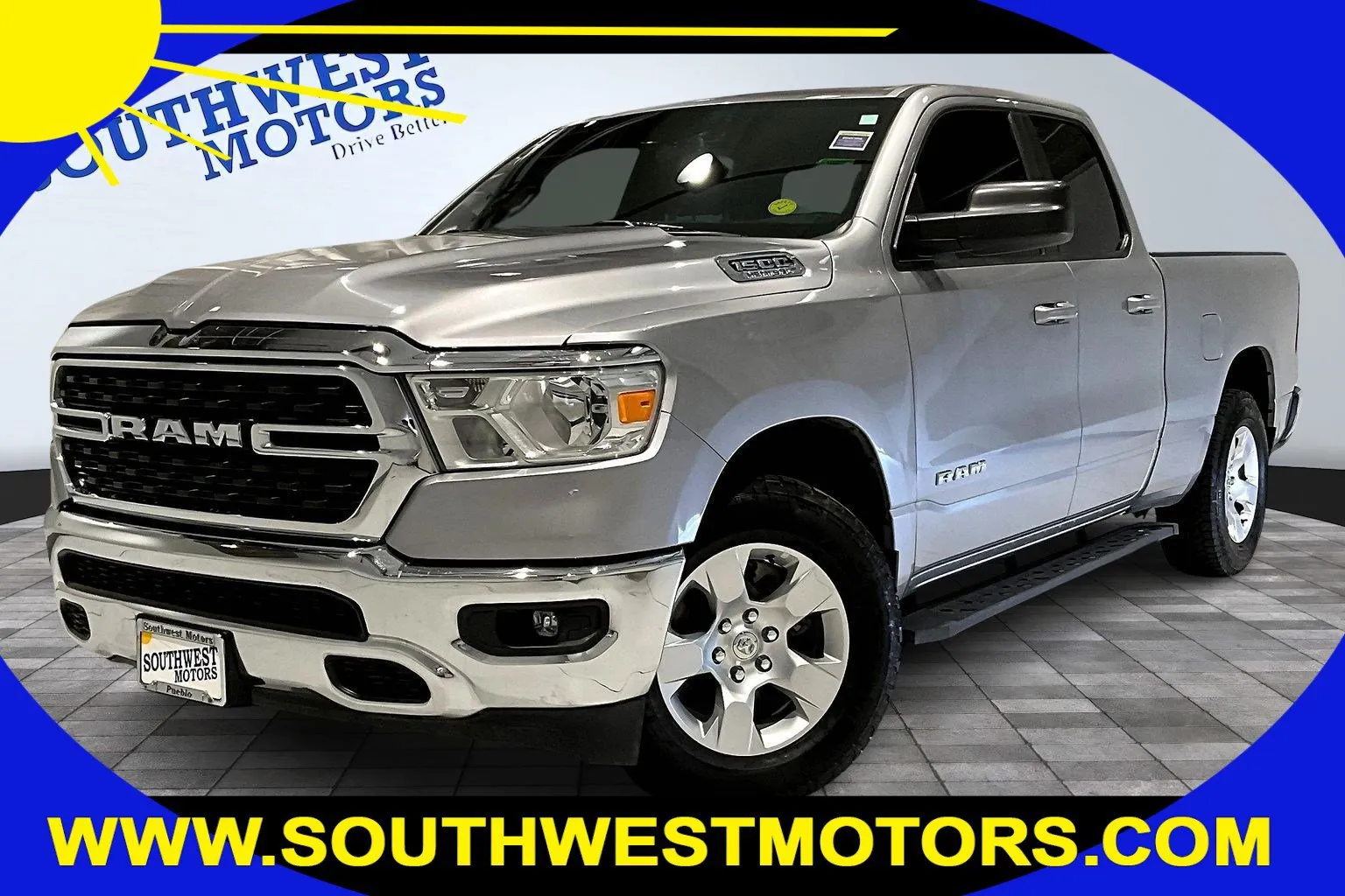 2022 RAM 1500 Big Horn/Lone Star 4x4 Quad Cab 6'4's photo