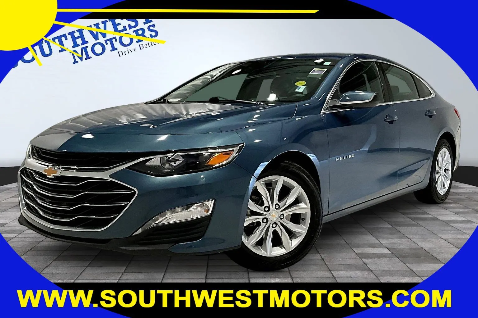 Blue 2024 Chevrolet Malibu LT for sale in Pueblo, CO