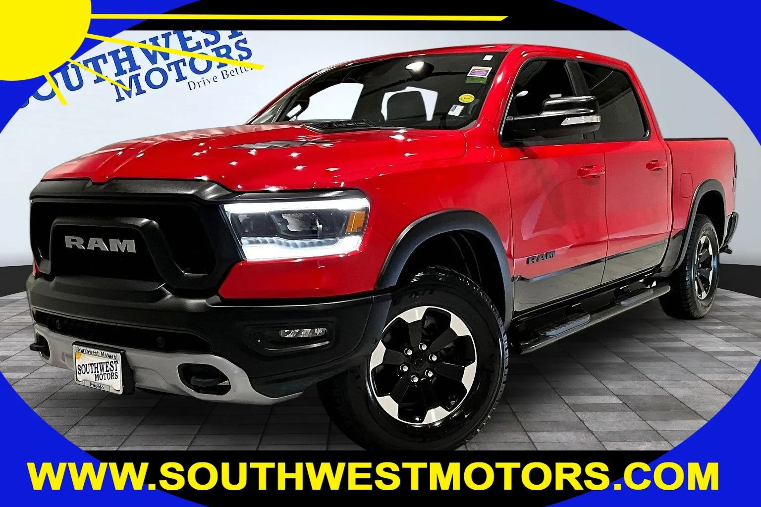 Red 2021 Ram 1500 Rebel for sale in Pueblo, CO