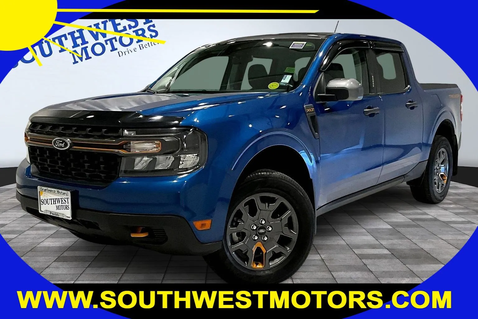 Blue 2023 Ford Maverick XLT Advanced for sale in Pueblo, CO