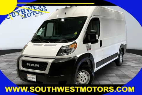 White 2020 Ram ProMaster Cargo Van 2500 HIGH ROOF 136 WB for sale in Pueblo, CO
