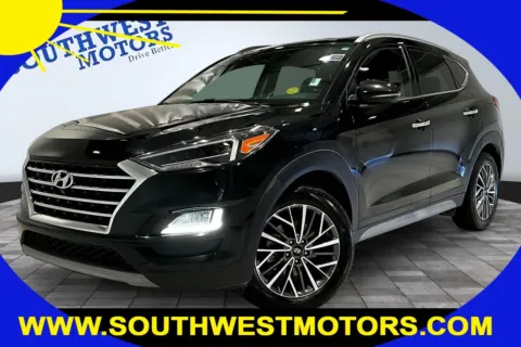 Black 2021 Hyundai Tucson Limited for sale in Pueblo, CO