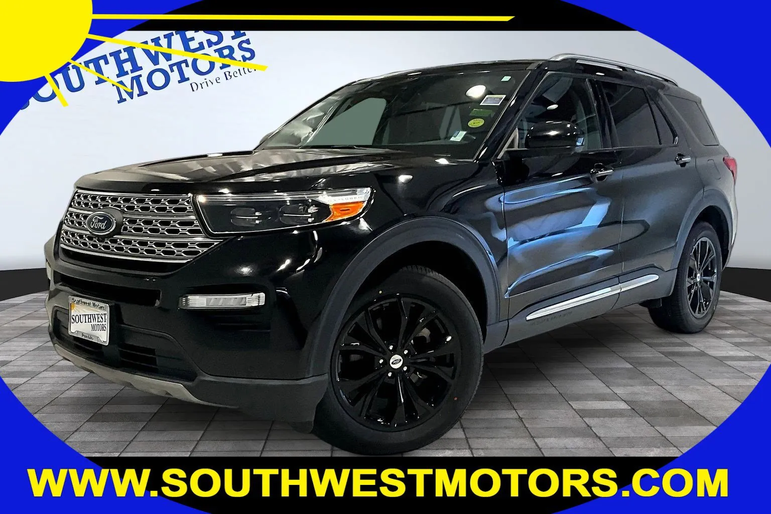 Black 2023 Ford Explorer Limited for sale in Pueblo, CO