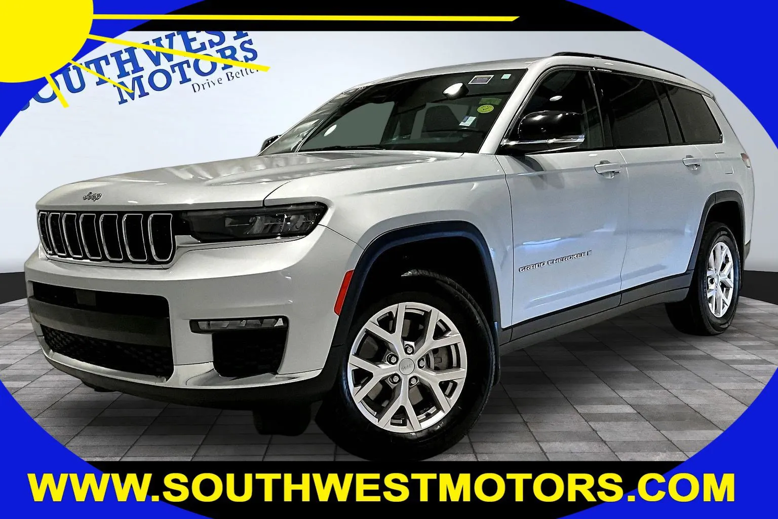 Silver 2022 Jeep Grand Cherokee L Limited for sale in Pueblo, CO