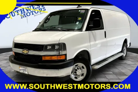 White 2024 Chevrolet Express Cargo Van RWD 2500 for sale in Pueblo, CO