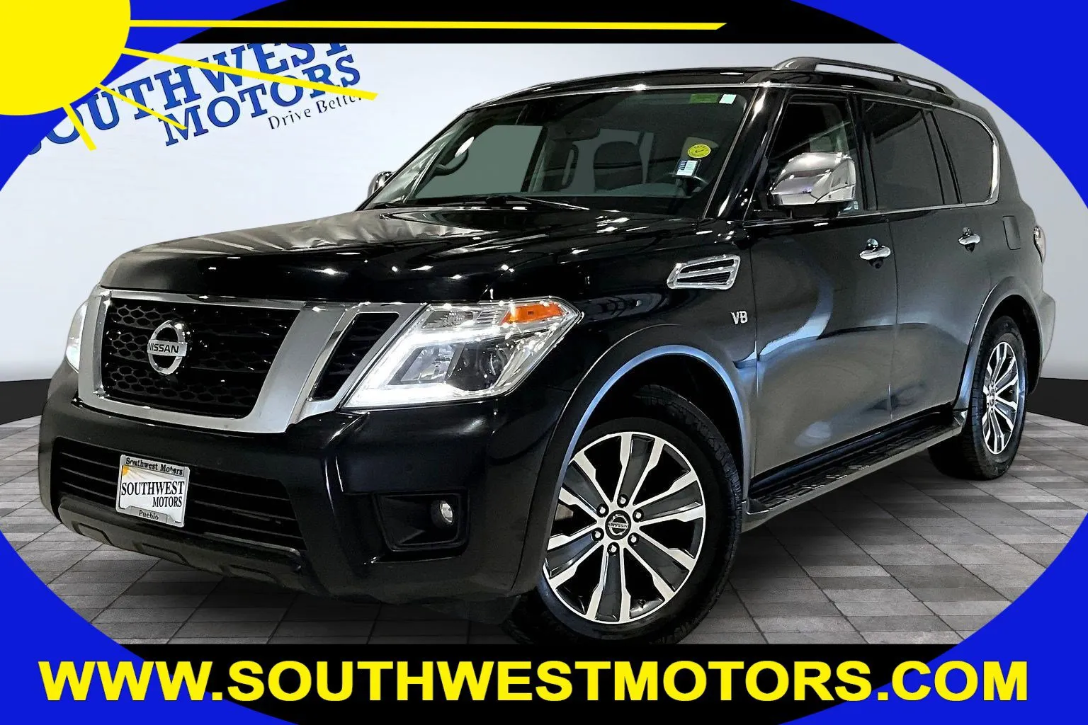 Black 2018 Nissan Armada SL for sale in Pueblo, CO