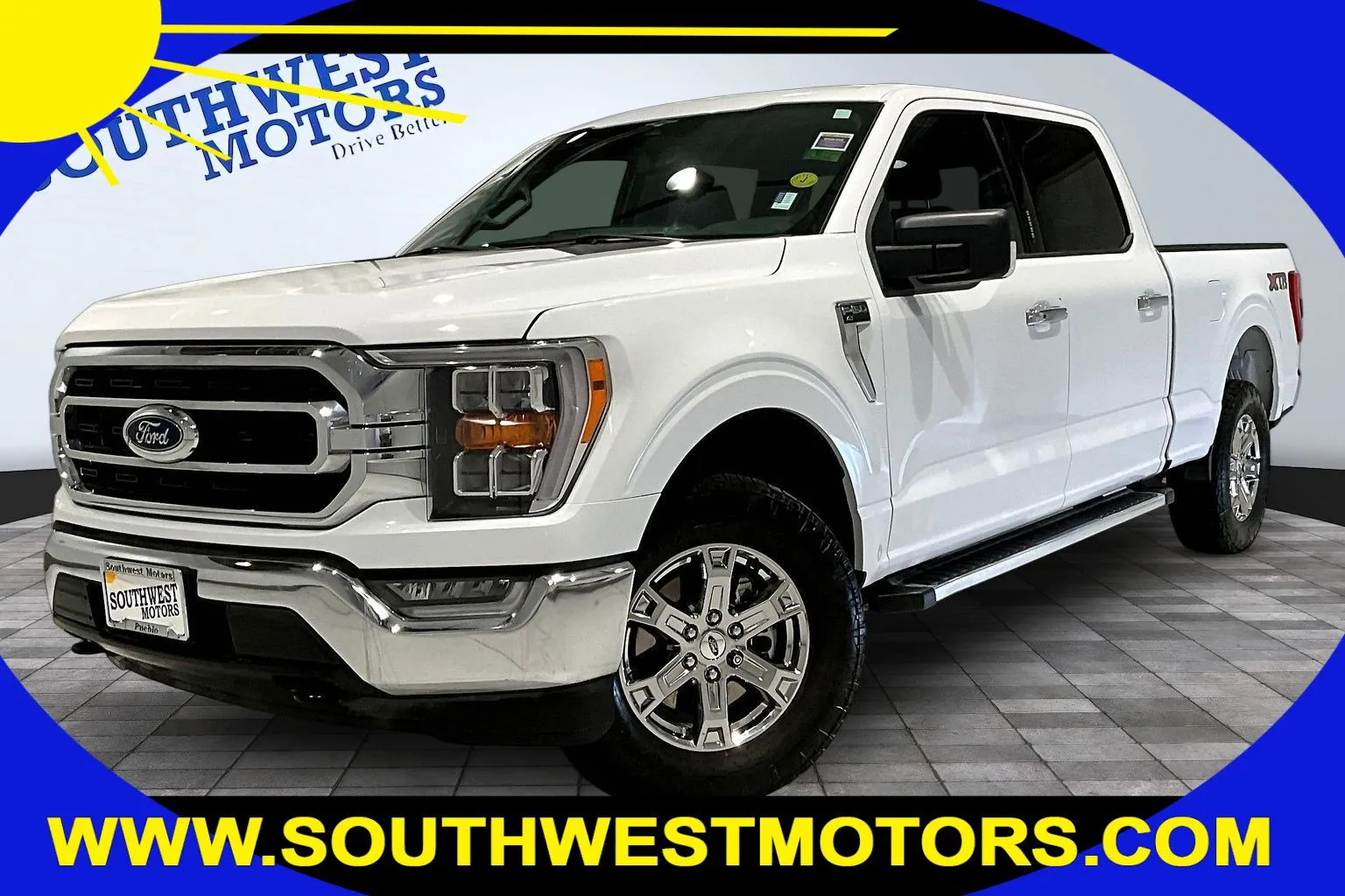 White 2023 Ford F-150 XLT for sale in Pueblo, CO