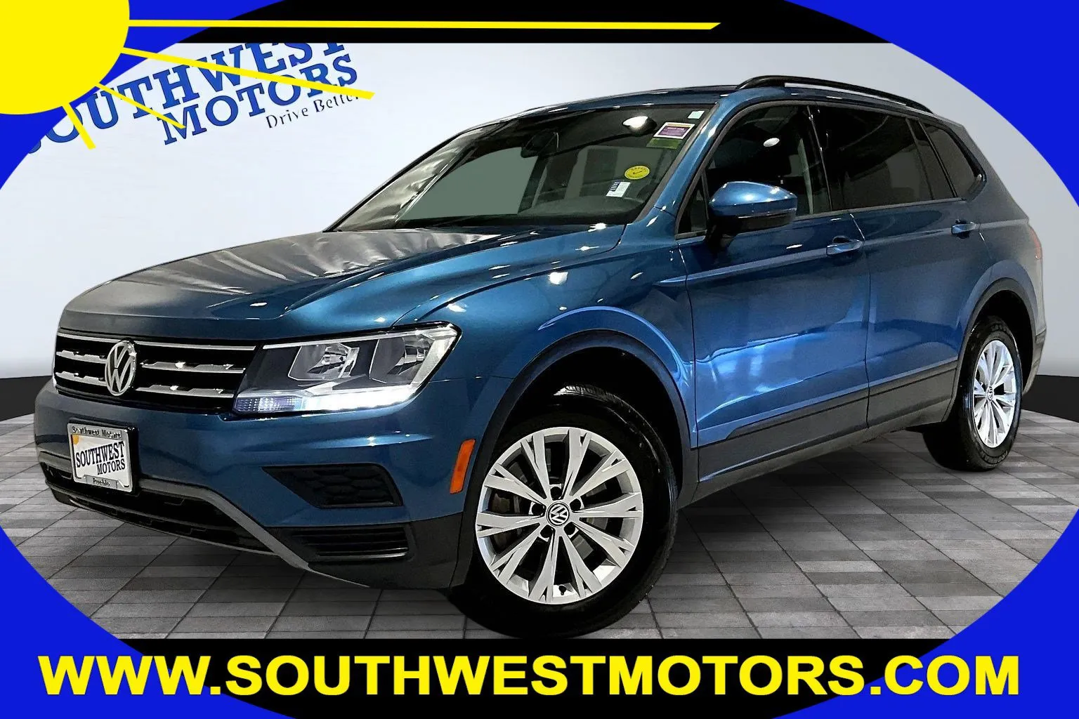 Blue 2019 Volkswagen Tiguan S for sale in Pueblo, CO