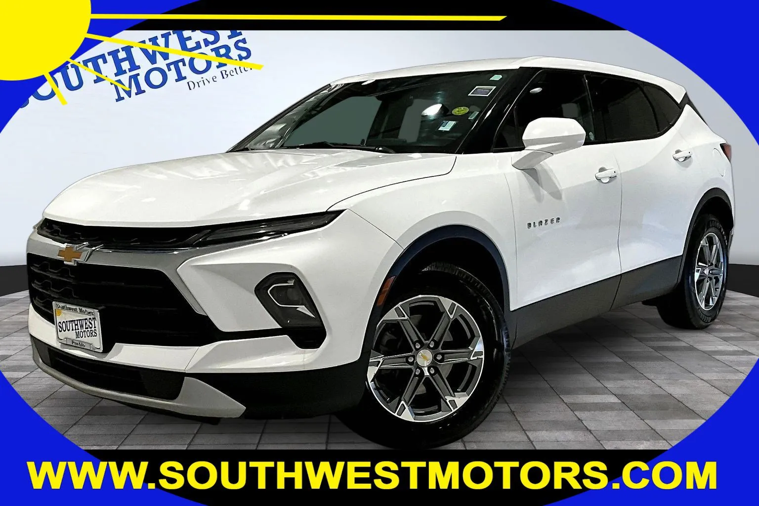 White 2023 Chevrolet Blazer LT for sale in Pueblo, CO