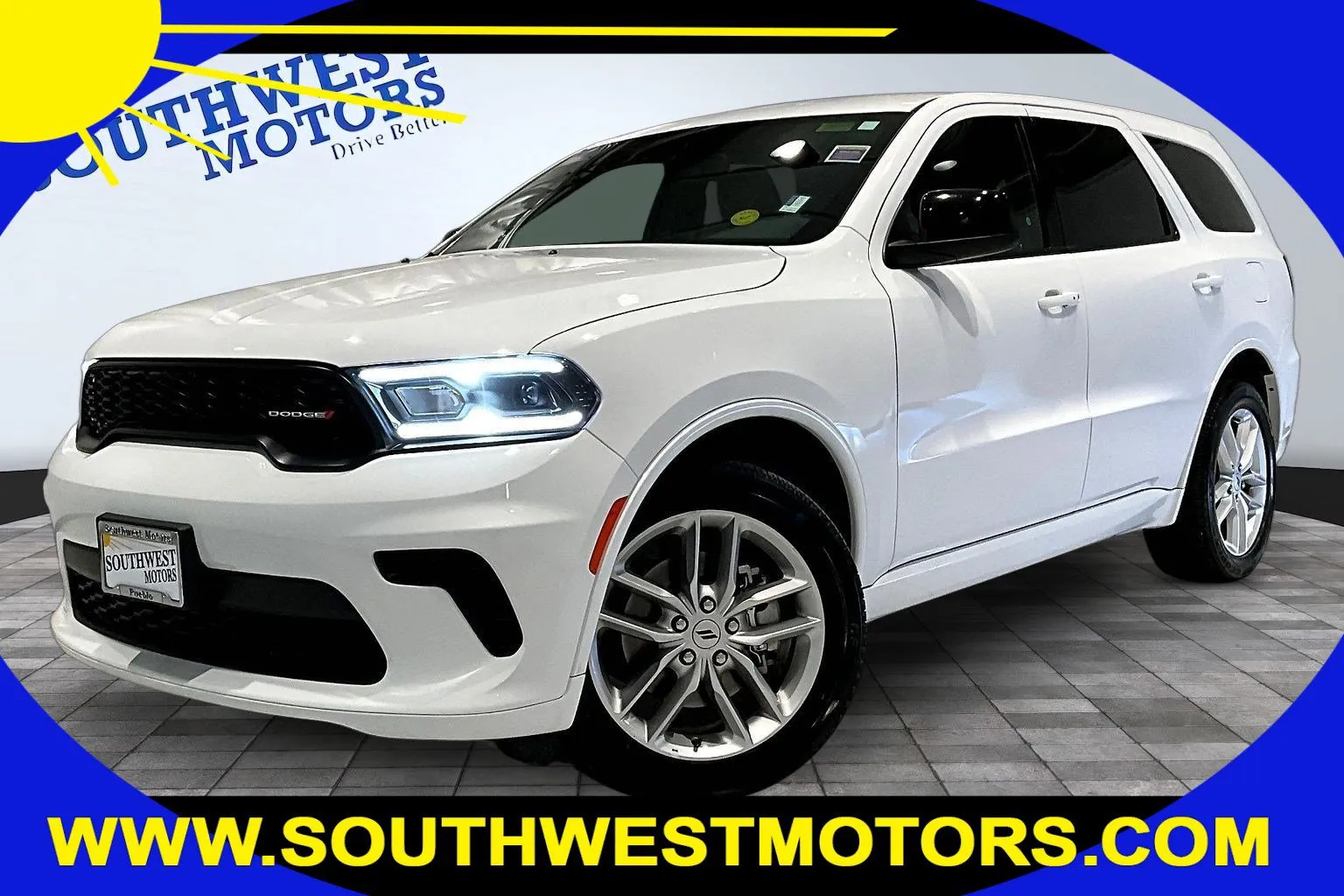 White 2025 Dodge Durango GT for sale in Pueblo, CO