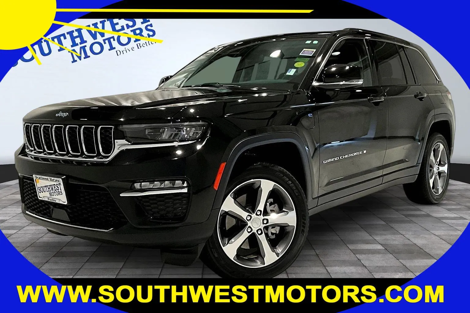Black 2022 Jeep Grand Cherokee 4xe 4XE OVERLAND for sale in Pueblo, CO
