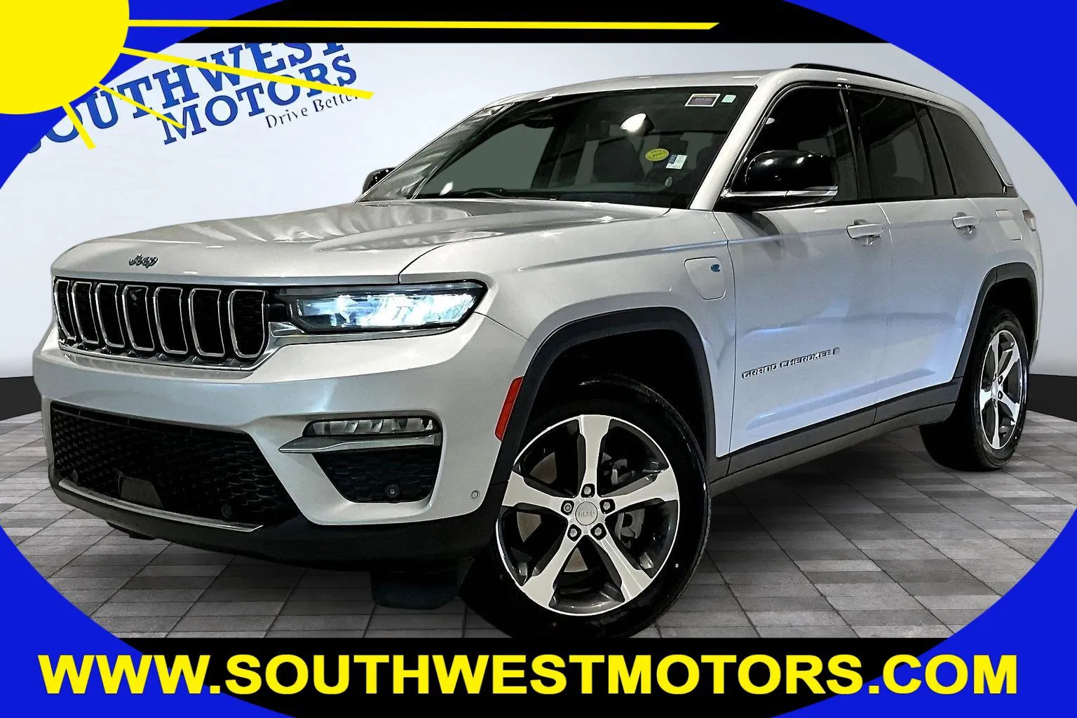 Silver 2023 Jeep Grand Cherokee 4xe 4X4 SPORT UTILITY for sale in Pueblo, CO