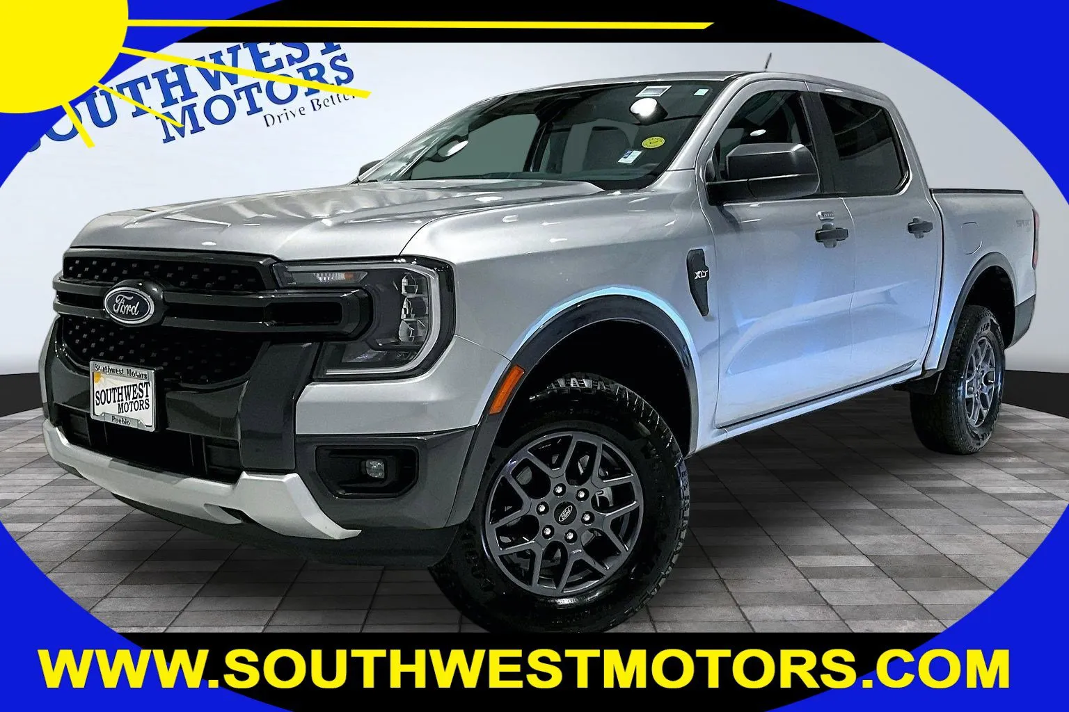 Silver 2024 Ford Ranger XLT for sale in Pueblo, CO
