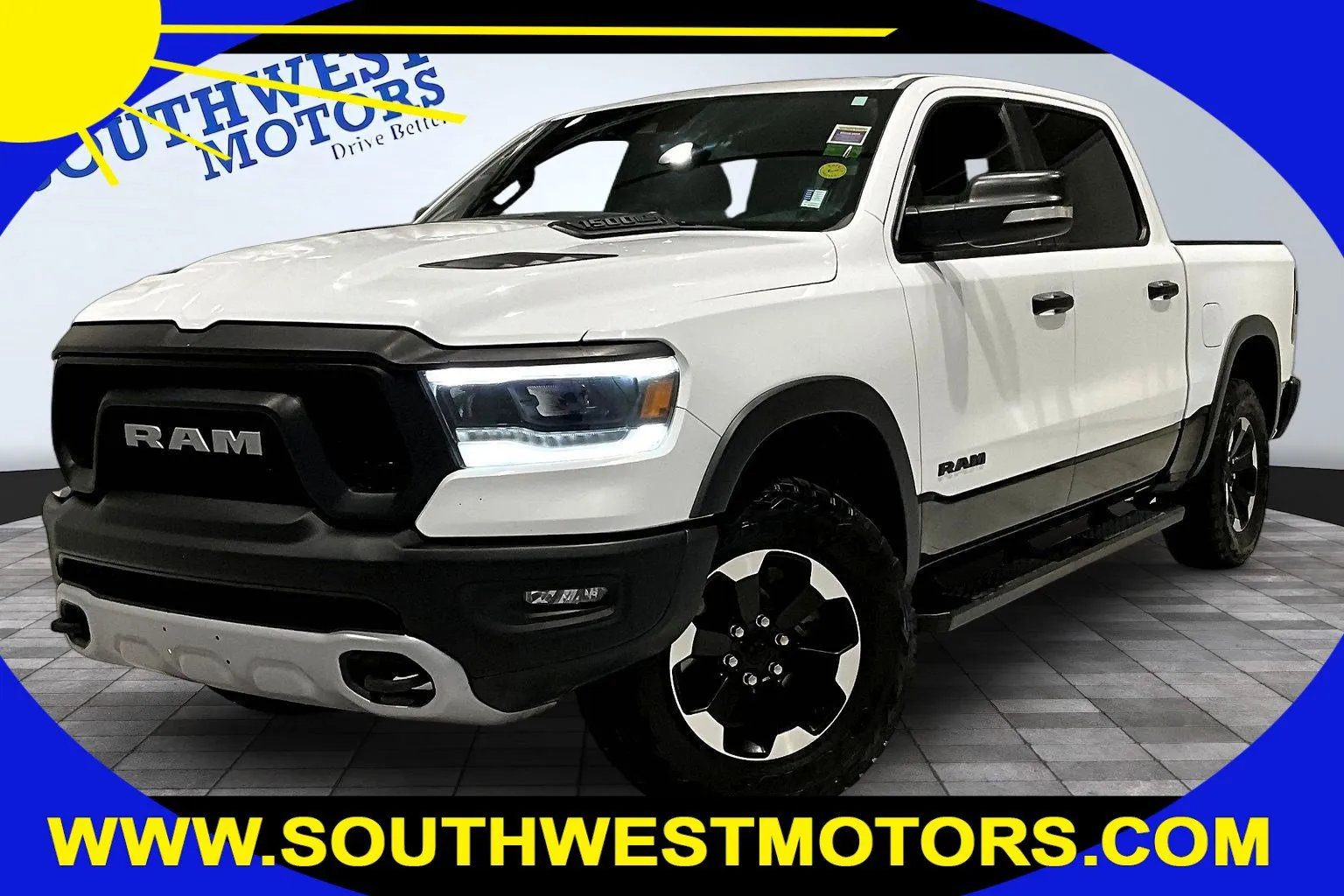 White 2022 Ram 1500 Rebel for sale in Pueblo, CO