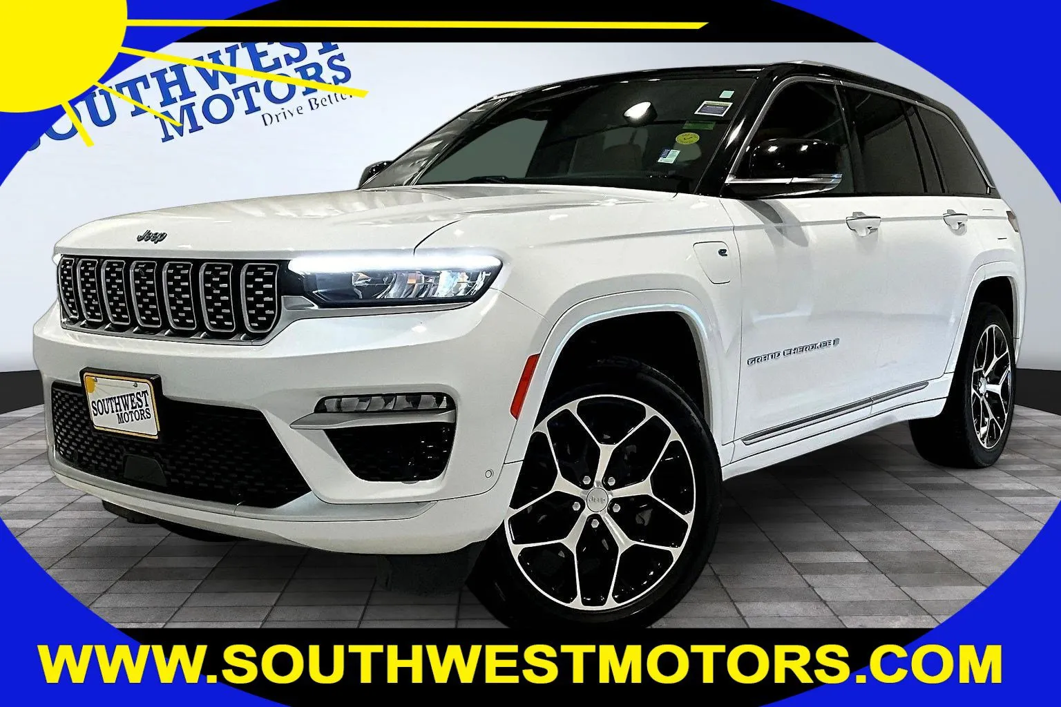 White 2022 Jeep Grand Cherokee 4xe Summit Reserve for sale in Pueblo, CO