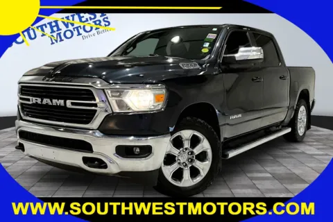 Blue 2021 Ram 1500 Big Horn for sale in Pueblo, CO