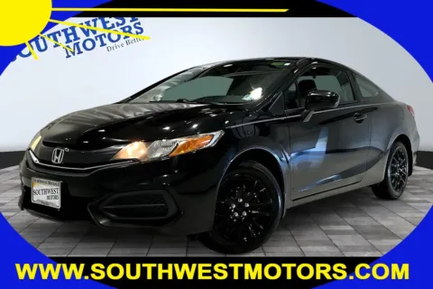 Black 2015 Honda Civic Coupe LX for sale in Pueblo, CO