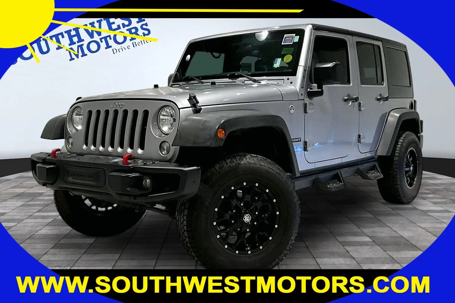 Silver 2018 Jeep Wrangler JK Unlimited Sport for sale in Pueblo, CO