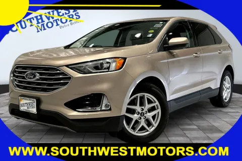 Gold 2021 Ford Edge SEL for sale in Pueblo, CO
