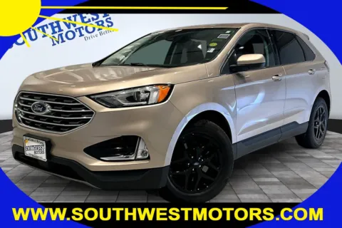 Gold 2021 Ford Edge SEL for sale in Pueblo, CO