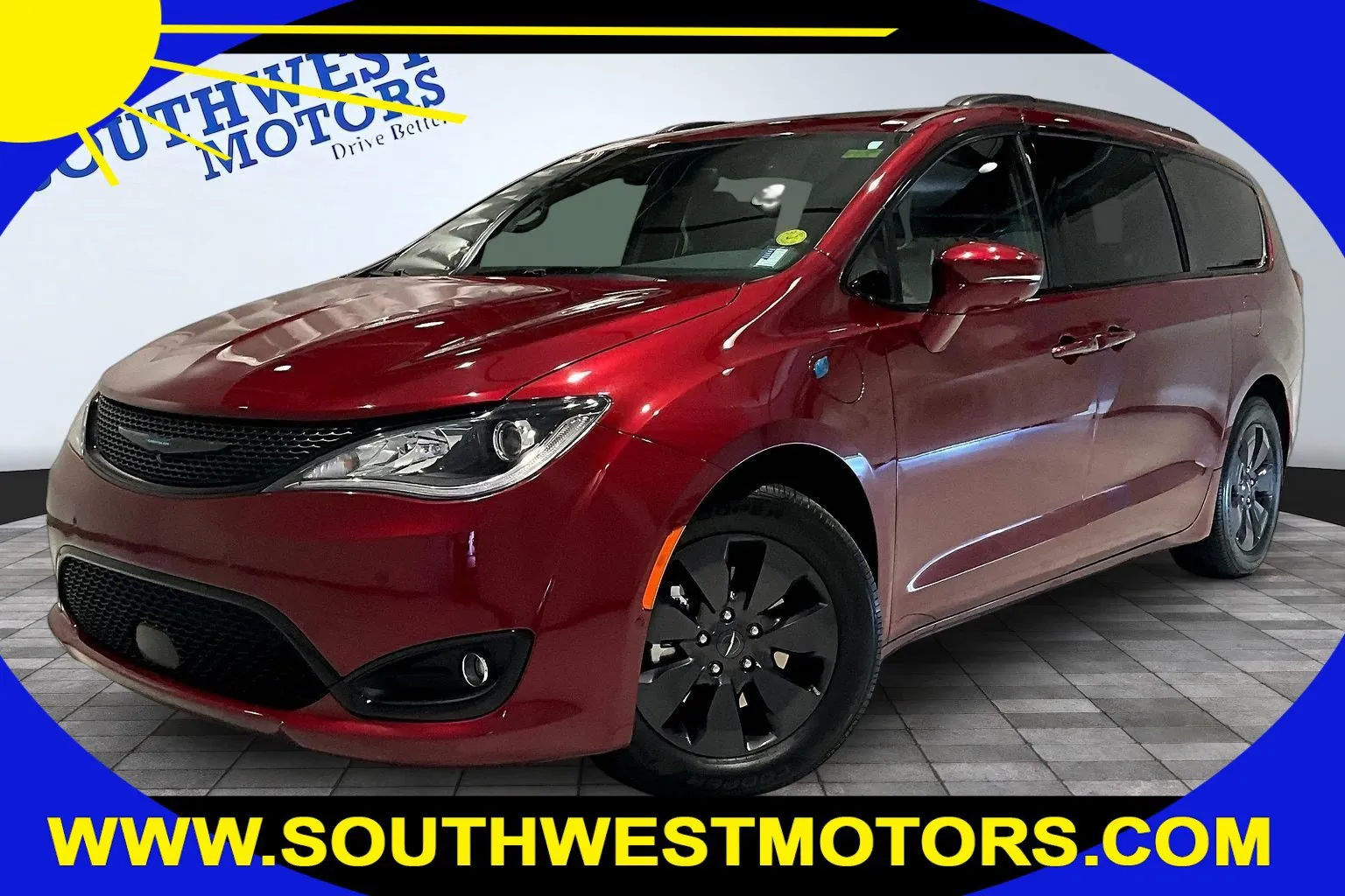 Red 2020 Chrysler Pacifica Hybrid Limited for sale in Pueblo, CO