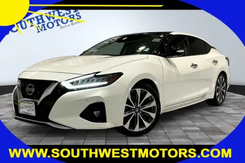 White 2019 Nissan Maxima Platinum for sale in Pueblo, CO