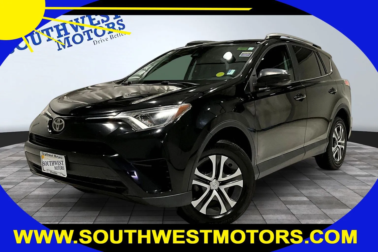 Black 2017 Toyota RAV4 LE for sale in Pueblo, CO