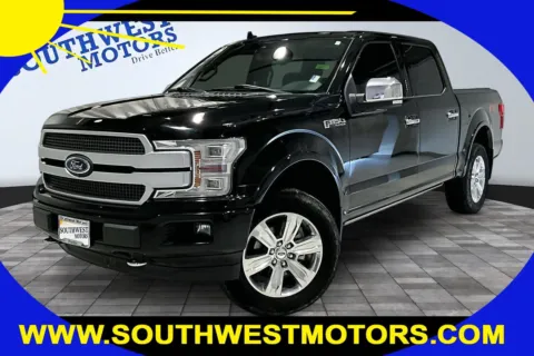 Black 2018 Ford F-150 Platinum for sale in Pueblo, CO