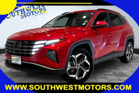 Red 2022 Hyundai Tucson SEL for sale in Pueblo, CO
