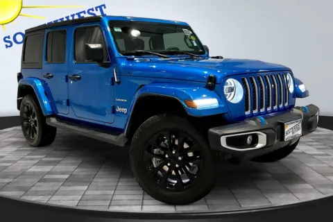 Another view of 2022 Jeep Wrangler 4xe Unlimited Sahara for sale in Pueblo, CO at Southwest Motors