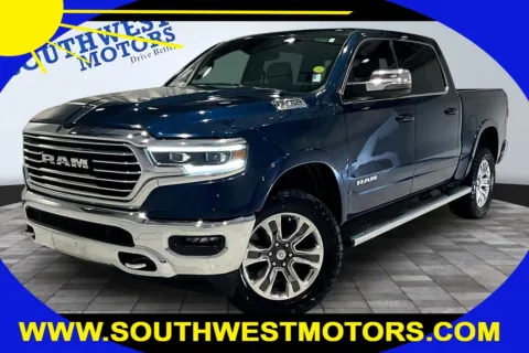 Blue 2023 Ram 1500 Longhorn for sale in Pueblo, CO