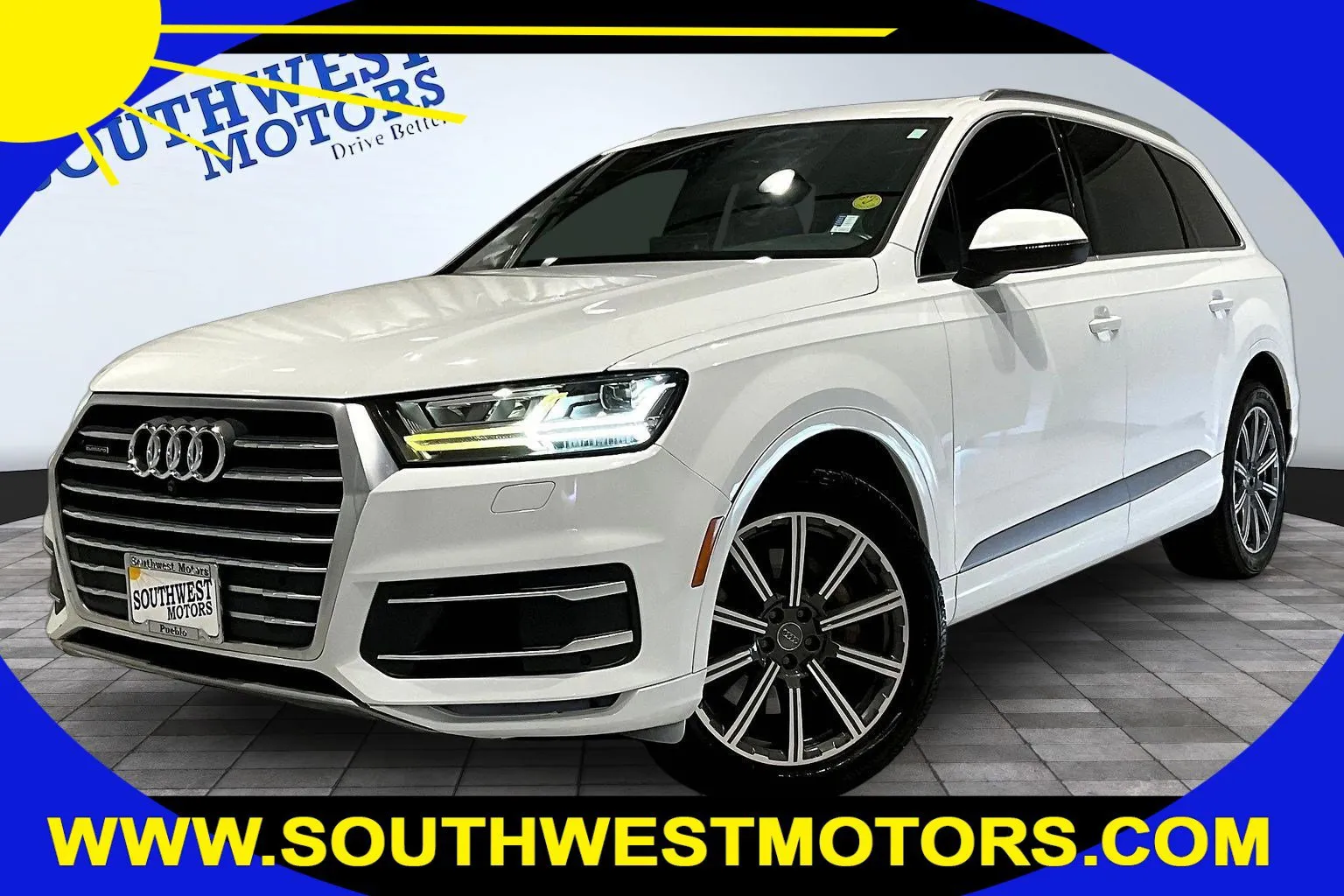 White 2018 Audi Q7 Premium Plus for sale in Pueblo, CO