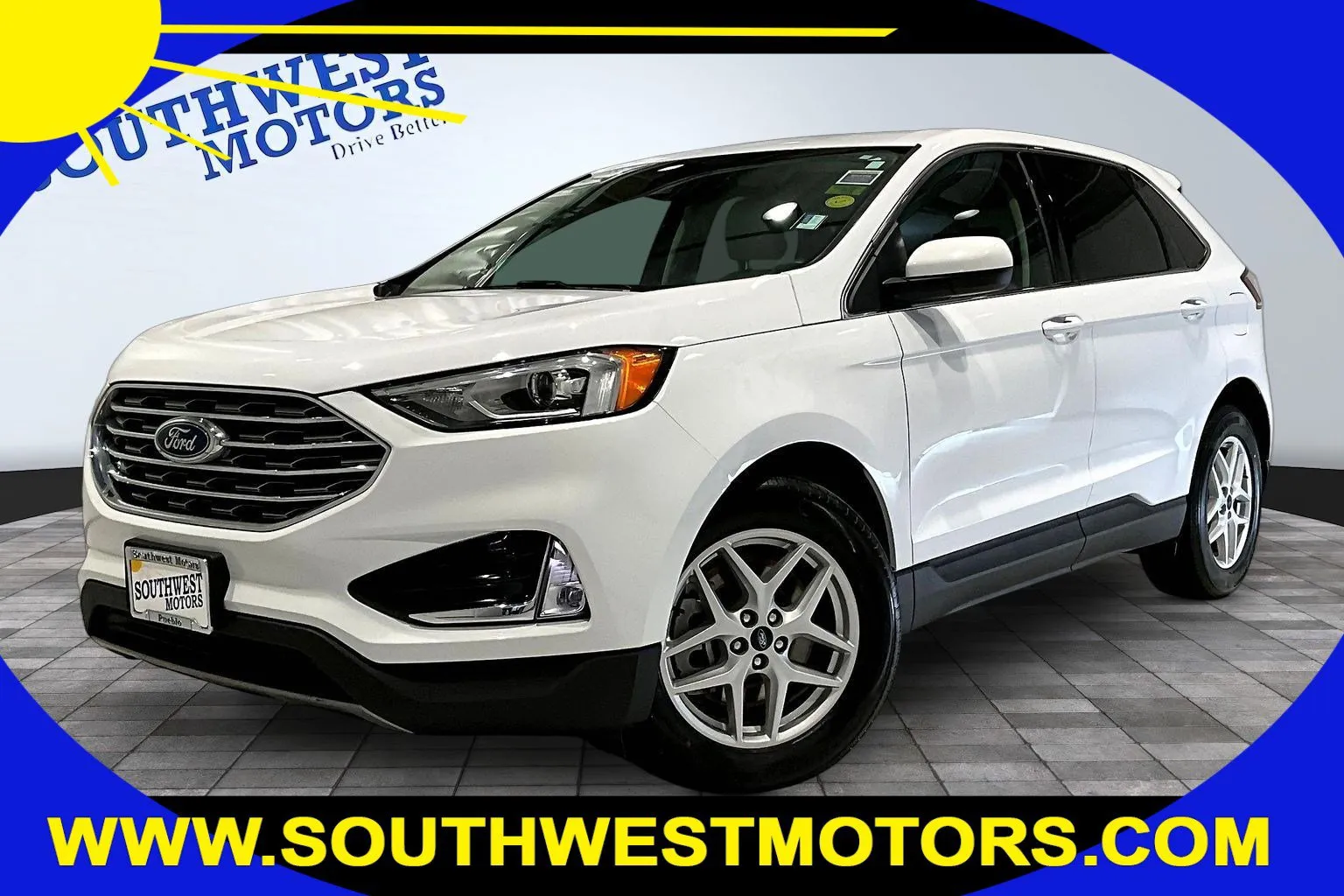 White 2021 Ford Edge SEL for sale in Pueblo, CO
