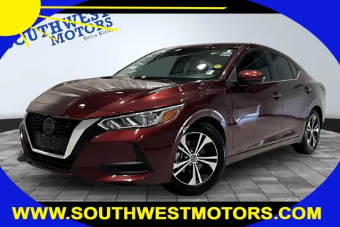 Red 2022 Nissan Sentra SV for sale in Pueblo, CO